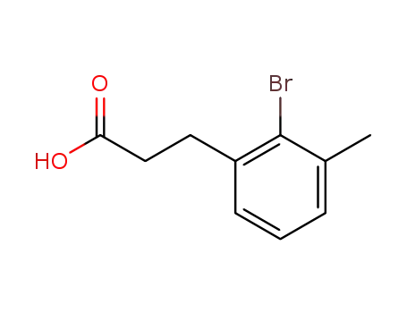 3-(2-bromo-3-methylphenyl)propionic acid