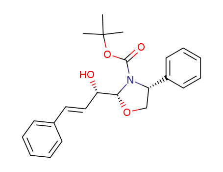 [2R,2(1S,2E),4R]-3-tert-butoxycarbonyl-2-(1-hydroxy-3-phenyl-prop-2-enyl)-4-phenyl-1,3-oxazolidine