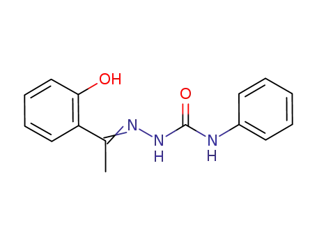 Molecular Structure of 293326-02-0 (Hydrazinecarboxamide, 2-[1-(2-hydroxyphenyl)ethylidene]-N-phenyl-)