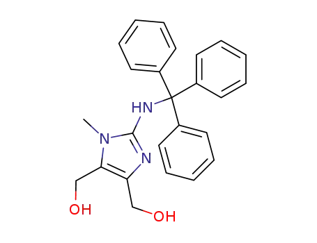N-[4,5-bis(hydroxymethyl)-1-methyl-1H-imidazol-2-yl]-N-tritylamine