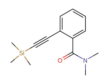 N,N-dimethyl-2-(2-trimethylsilanylethynyl)benzamide