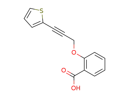 2-[3'-(2-Thienyl)prop-2'-ynyloxy]benzoic acid