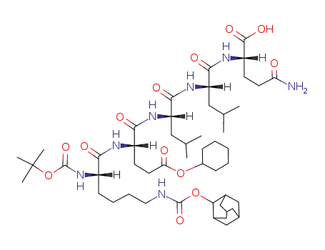 Boc-Lys(2-Adoc)-Glu(O-cHex)-Leu-Leu-Gln-OH