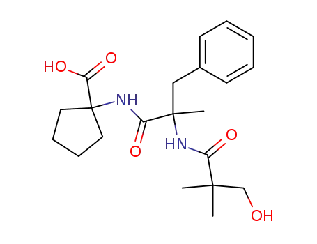 1-({2-benzyl-2-[(3-hydroxy-2,2-dimethyl-1-oxopropyl)amino]-1-oxopropyl}amino)cyclopentanecarboxilic acid