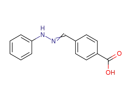 4-[(E)-(2-Phenylhydrazinylidene)methyl]benzoic acid