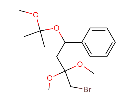 1-phenyl-1-[2-(2-methoxy)-propoxy]-3,3-dimethoxy-4-bromobutane