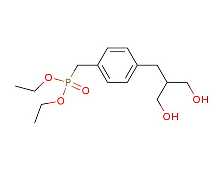 diethyl {4-[3-hydroxy-2-(hydroxymethyl)propyl]phenyl}methylphosphonate