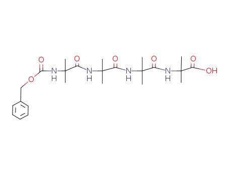 Alanine,
2-methyl-N-[(phenylmethoxy)carbonyl]alanyl-2-methylalanyl-2-methylalan
yl-2-methyl-