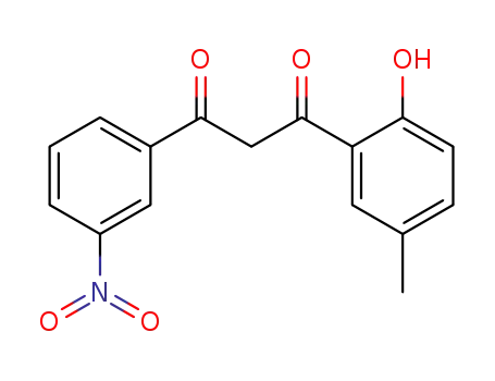 1-(3-nitrophenyl)-3-[2-(1-hydroxy-4-methylphenyl)]propane-1,3-dione
