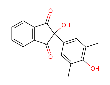 1,3-인단디온, 2-(3,5-디메틸-p-히드록시페닐)-2-히드록시-