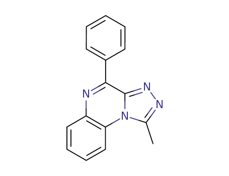 Molecular Structure of 19848-88-5 ([1,2,4]Triazolo[4,3-a]quinoxaline, 1-methyl-4-phenyl-)