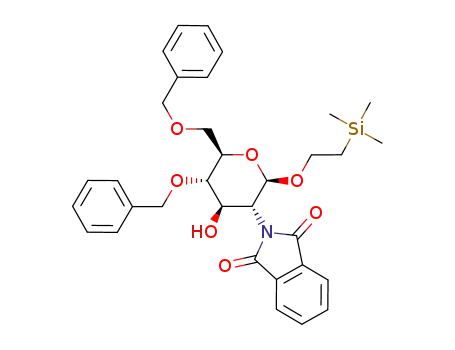 2-(trimethylsilyl)ethyl 4,6-di-O-benzyl-2-deoxy-2-phthalimido-β-D-glucopyranoside