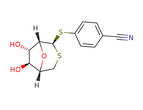 4-cyanophenyl 2,5-anhydro-1,6-dithio-α-D-glucoseptanoside