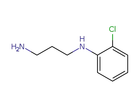 Molecular Structure of 24732-09-0 (1,3-Propanediamine, N-(2-chlorophenyl)-)
