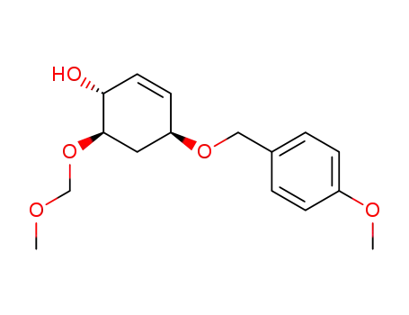 (3S,4R,6S)-3-hydroxy-6-<(4-methoxybenzyl)oxy>-4-<(methoxymethyl)oxy>-cyclohexene