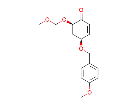 (4S,6R)-4-<(4-methoxybenzyl)oxy>-6-<(methoxymethyl)oxy>-2-cyclohexene-1-one
