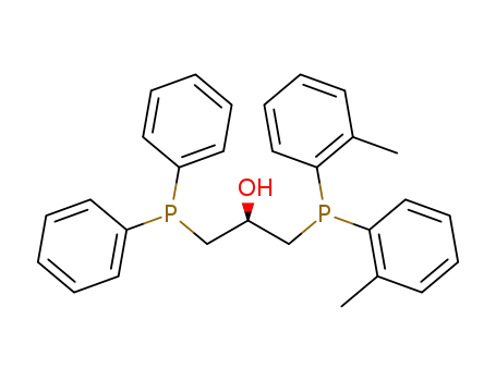 1-diphenylphosphanyl-3-(di-<i>o</i>-tolyl-phosphanyl)-propan-2-ol