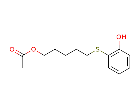 Molecular Structure of 217187-21-8 (2-hydroxyphenyl pentyl acetate sulfide)