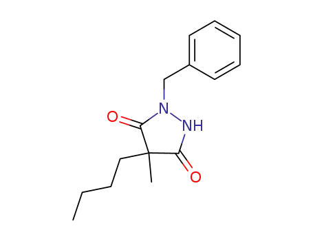 1-benzyl-4-butyl-4-methylpyrazolidine-3,5-dione
