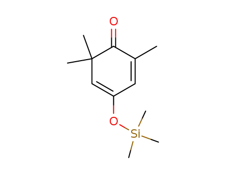 2,6,6-Trimethyl-4-(trimethylsiloxy)-2,4-cyclohexadiene-1-one