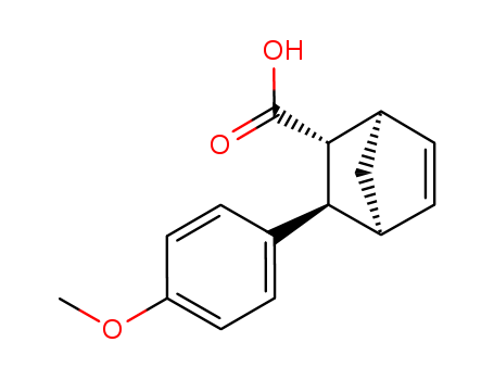 Bicyclo[2.2.1]hept-5-ene-2-carboxylicacid, 3-(4-methoxyphenyl)-, (2-endo,3-exo)- (9CI) cas  59259-39-1