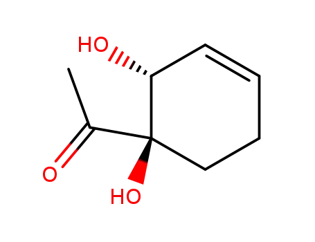 Ethanone, 1-(1,2-dihydroxy-3-cyclohexen-1-yl)-, cis- (9CI)