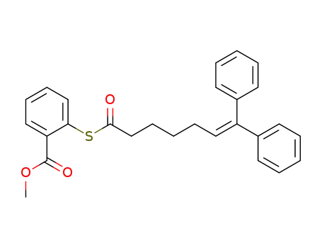 S-(2-methoxycarbonylphenyl)-7,7-diphenyl-6-heptenethioate