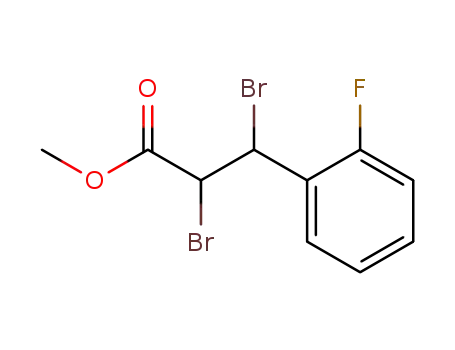 methyl 2,3-dibromo-3-(2-fluorophenyl)propanoate