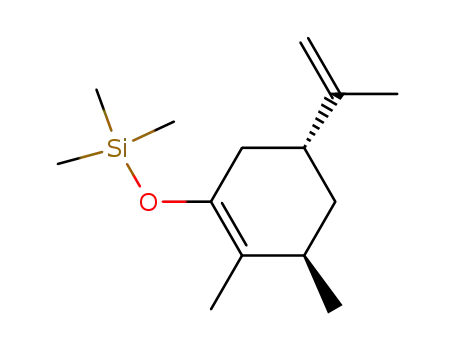 (3R,5R)-(5-isopropenyl-2,3-dimethylcyclohex-1-enyloxy)trimethylsilane