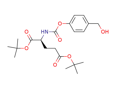 di-tert-butyl N-<(4-<hydroxymethyl>phenoxy)carbonyl>-L-glutamate