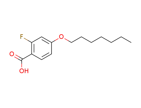 2-fluoro-4-heptyloxy-benzoic acid