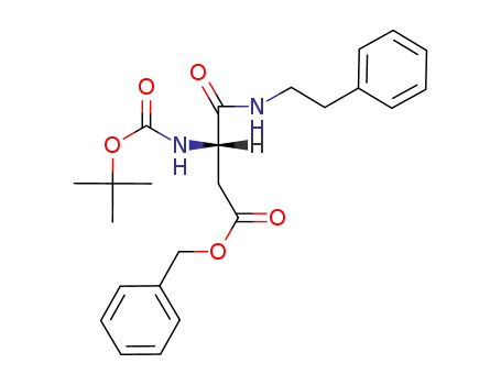 (tert-Butoxycarbonyl)-β-benzyl-L-aspartic acid 2-phenylethylamide