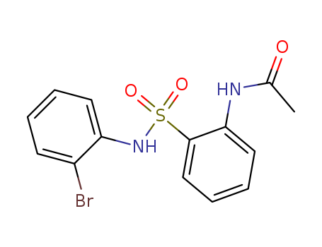 Acetamide, N-[2-[[(2-bromophenyl)amino]sulfonyl]phenyl]-