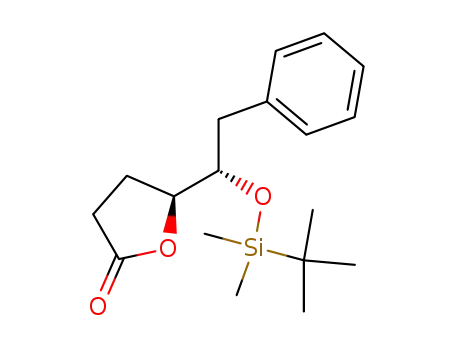 5(S)-[1(S)-[(tert-butyldimethylsilyl)oxy]-2-phenylethyl]dihydrofuran-2(3H)-one
