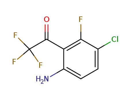 1-(6-Amino-3-chloro-2-fluorophenyl)-2,2,2-trifluoroethanone
