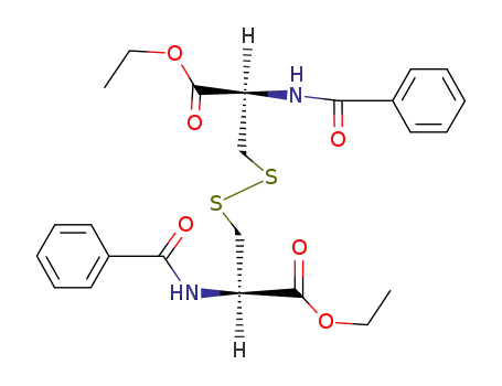 N-benzoyl-L-cystine ethyl ester