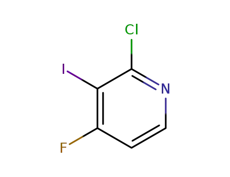 Molecular Structure of 1271477-28-1 (2-chloro-4-fluoro-3-iodopyridine)