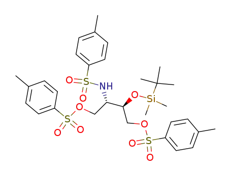 (2R,3S)-2-(tert-Butyldimethylsiloxy)-1,4-bis[(4-methylphenyl)sulfonyloxy]-3-[(4-methylphenyl)sulfonylamino]butane