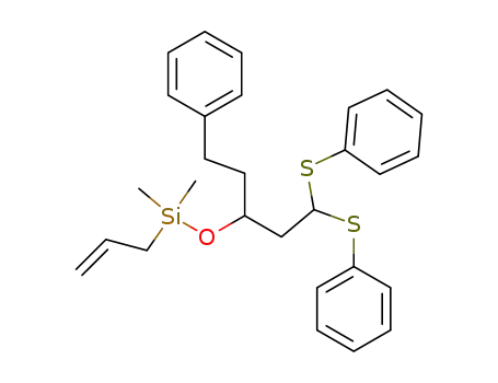 allyldimethyl[1-phenethyl-3,3-bis(phenylthio)propoxy]silane