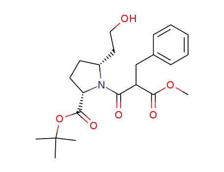 (2S,5S)-1-[(2S,R)-methoxycarbonyl-3-phenyl-propionyl]-5-(2-hydroxyethyl)pyrrolidine-2-carboxylic acid tert-butyl ester