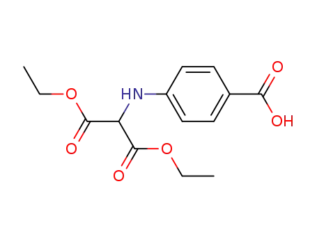 4-((1,3-diethoxy-1,3-dioxopropan-2-yl)amino)benzoic acid