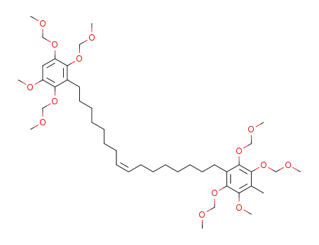 1-(3-methoxy-2,5,6-trimethoxymethyloxy-4-methylphenyl)-16-(3-methoxy-2,5,6-trimethoxymethyloxyphenyl)-8-Z-hexadecaene