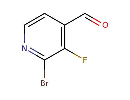 2-Bromo-3-fluoro-4-formylpyridine