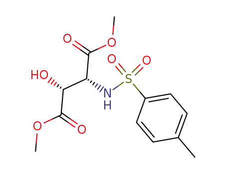 dimethyl (2R,3R)-N-(p-toluenesulfonyl)-3-amino-2-hydroxysuccinate