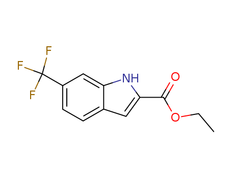 6-Trifuoromethyl-2-indolecarboxylic acid ethyl ester