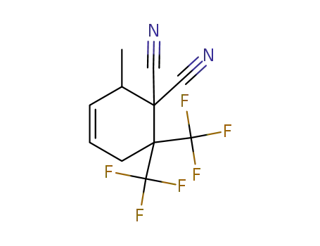 3-Cyclohexene-1,1-dicarbonitrile, 2-methyl-6,6-bis(trifluoromethyl)-