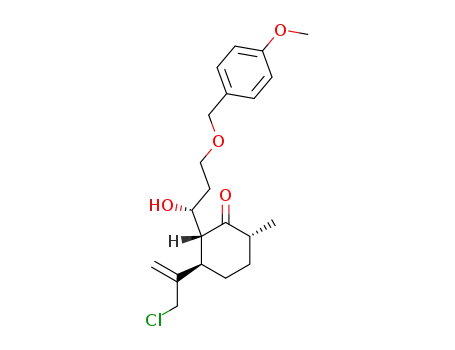 (2R,3R,6R)-3-[1-(chloromethyl)ethenyl]-2-[(R)-1-hydroxy-3-(4-methoxyphenylmethoxy)propyl]-6-methylcyclohexanone