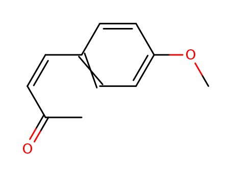 Molecular Structure of 943-87-3 (1-(P-METHOXYPHENYL)-1-BUTEN-3-ONE)
