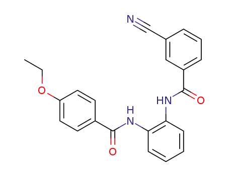 N<sup>1</sup>-(3-cyanobenzoyl)-N<sup>2</sup>-(4-ethoxybenzoyl)-1,2-benzenediamine
