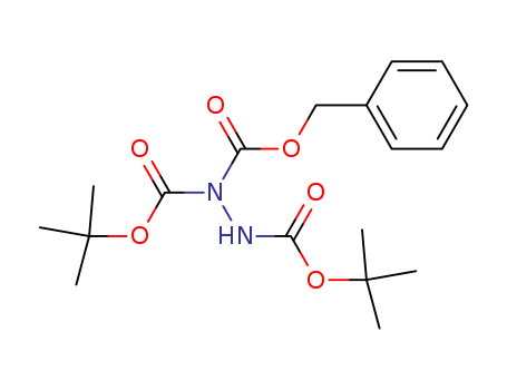 1-benzyl 1,2-di-tert-butyl hydrazine-1,1,2-tricarboxylate
